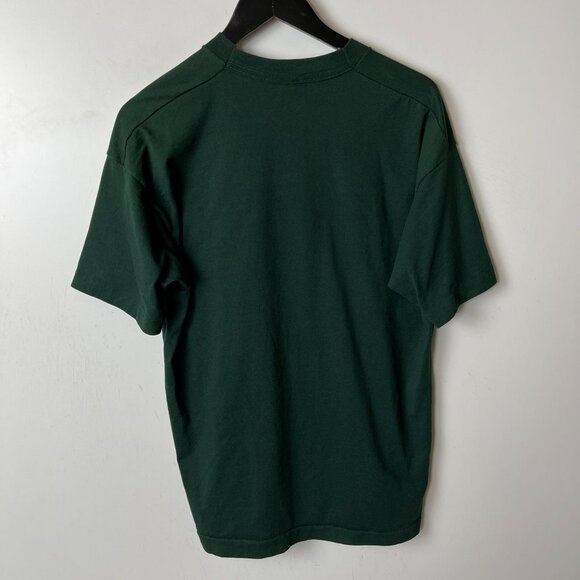 90s Huntsville Texas Native Design Shirt L Forest Green USA Vintage Tee - Picture 13 of 16